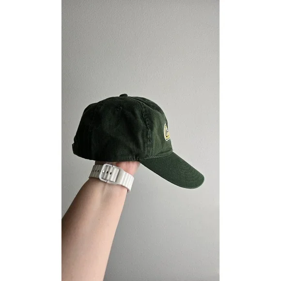 Cabela's Baseball Cap Hat Men's Green Adjustable Logo Embroidered Casual - Picture 2 of 5